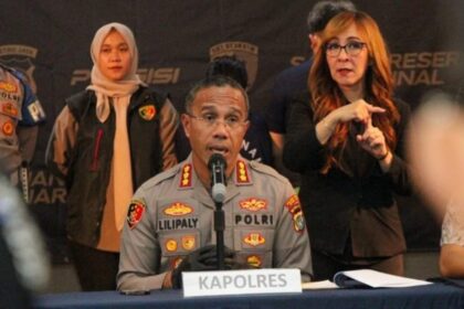 Kapolres Metro Jakarta Timur Kombes Nicolas Ary Lilipaly,