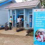 WINGS, UNICEF, dan Perwakilan Pemerintah Kabupaten Maros melakukan sidak fasilitas toilet yang telah terbangun di SDN 228 Inpres Salu Maros. Foto: Wings Group