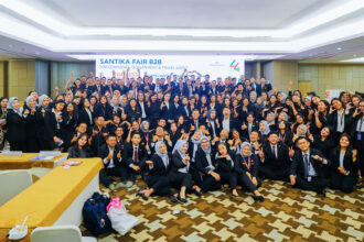 Santika Indonesia Hotels & Resorts sukses gelar Santika Fair B2B Jakarta 2025, 7-8 Mei 2025 di Santika Hotel Kelapa Gading. (dok. Santika Indonesia Hotels & Resorts).