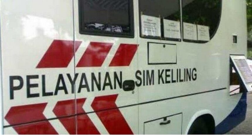 SIM Keliling. Foto: Ist