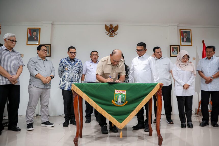 Gubernur Banten, Andra Soni Dukung Percepatan Pembangunan SPPG
