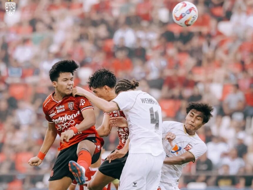 Bali United vs Madura United. Foto; Instagram @baliunitedfc