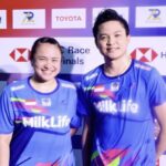 Ganda campuran Bobby Setiabudi-Melati D Oktovianti mengalahkan wakil tuan rumah, Kitipat Karnnithiwat-Kraita Nakthongtip di Thailand Open 2025.