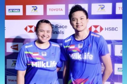 Ganda campuran Bobby Setiabudi-Melati D Oktovianti mengalahkan wakil tuan rumah, Kitipat Karnnithiwat-Kraita Nakthongtip di Thailand Open 2025.