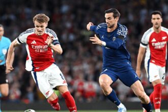Paris Saint-Germain (PSG) vs Arsenal (Laman Resmi Arsenal)