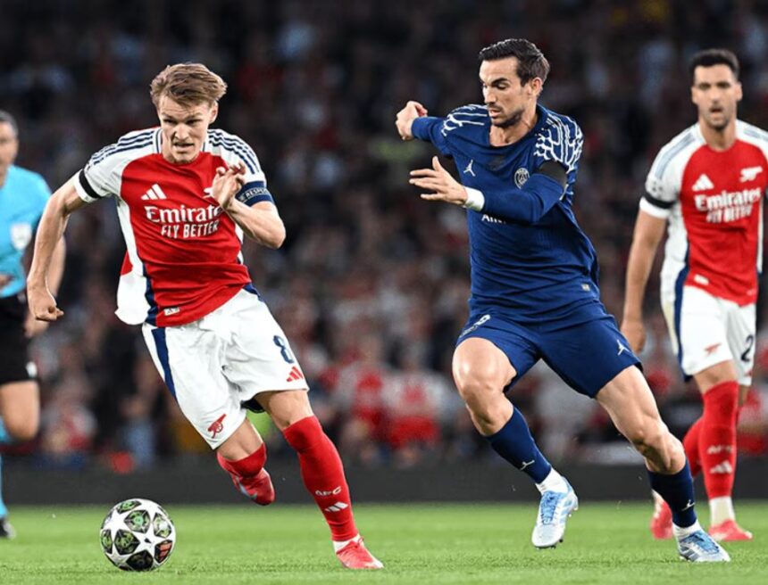 Paris Saint-Germain (PSG) vs Arsenal (Laman Resmi Arsenal)
