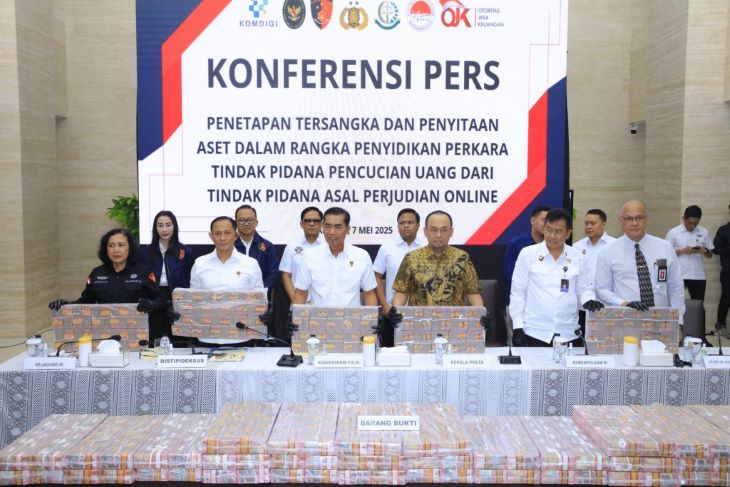 Bareskrim Polri kembali mengungkap jaringan judi online atau judol di Indonesia. Foto: Polri