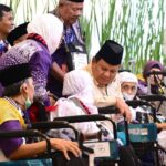 Presiden Prabowo Subianto saat saat Peresmian Terminal Khusus Haji dan Umrah 2F Bandar Udara (Bandara) Internasional Soekarno-Hatta, di Tangerang, Banten, Minggu (4/5/2025). Foto: Setneg