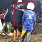 Penyerangan sekelompok pemuda terhadap dua remaja di Madiun yang sedang mengisi bensin di warung. Foto: Tangkap layar X @EternalFirstLov