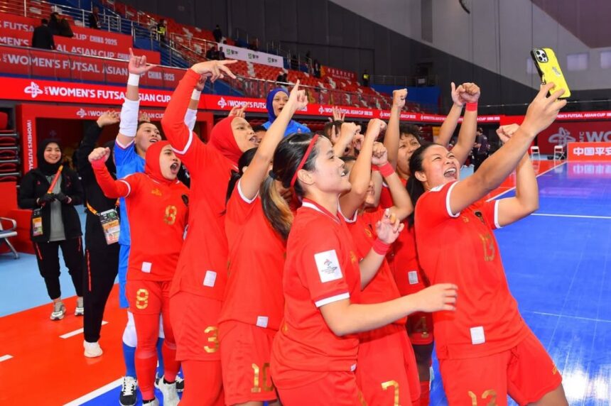 Simak jadwal dan link live streaming Timnas Futsal Putri Indonesia vs Timnas Futsal Putri China di Piala Asia 2025 (Foto: Instagram/@timnasfutsal)