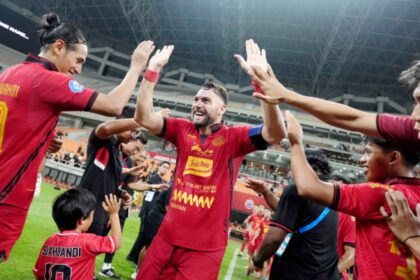 Marko Simic berpisah dengan Persija. Foto:LIB