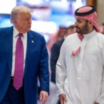 Presiden AS Donald Trump bertemu dengan Putra Mahkota Arab Saudi Mohammed bin Salman. Foto: Instagram @whitehouse