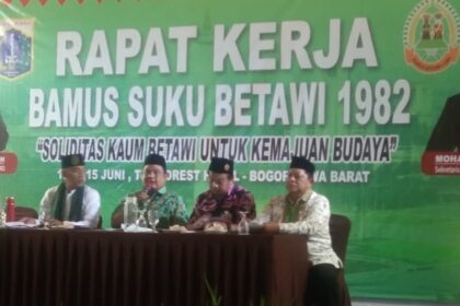 Pelaksanaan Raker Bamus Betawi I yang berlangsung di Puncak, Bogor