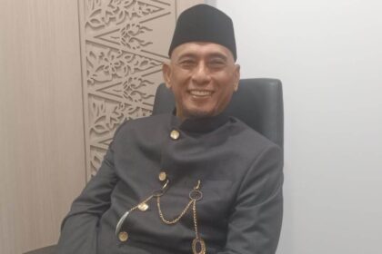 Anggota Fraksi Demokrat di DPRD DKI, Lazarus Simon Ishak.(Foto Sofian/ipol.id)
