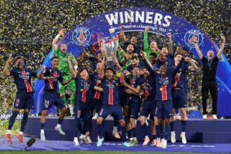 PSG Juara Liga Champions.