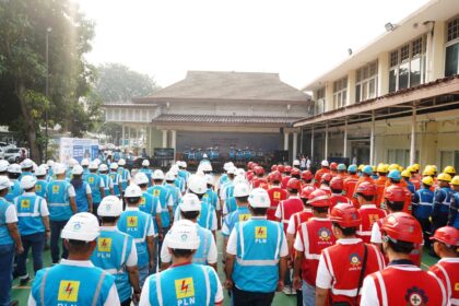 Apel Siaga Pengamanan Pasokan Listrik dalam rangka Iduladha 1446 H pada Kamis, (5/6/2025) di Jakarta. Foto: Dok PLN