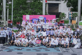 Salah satu bentuk aksi Kampanye #ForABetterWorld . Foto: Dok campaign #ForABetterWorld