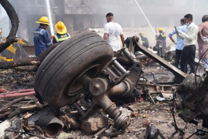 Kecelakaan pesawat Air India. Foto: X @pubity