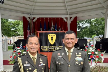 Kolonel Infanteri Herbert Tambunan berhasil menyelesaikan pendidikan strategis di The U.S. Army War College (USAWC), Amerika Serikat. Foto: Dispenad