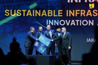 Menteri Dody dalam acara pembukaan International Conference on Infrastructure (ICI) 2025 di Jakarta International Convention Center (JICC), Rabu (11/6/2025).