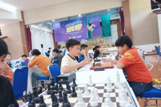 Ratusan Peserta Bersaing Ketat di Turnamen Catur bertajuk "MPK CUP 2025". Foto/ipol