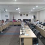 Wakil ketua DPRD DKI Jakarta, Ima Mahdiah saat rapat bersama Bapemperda DKI Jakarta.(Foto Sofian/ipol.id)