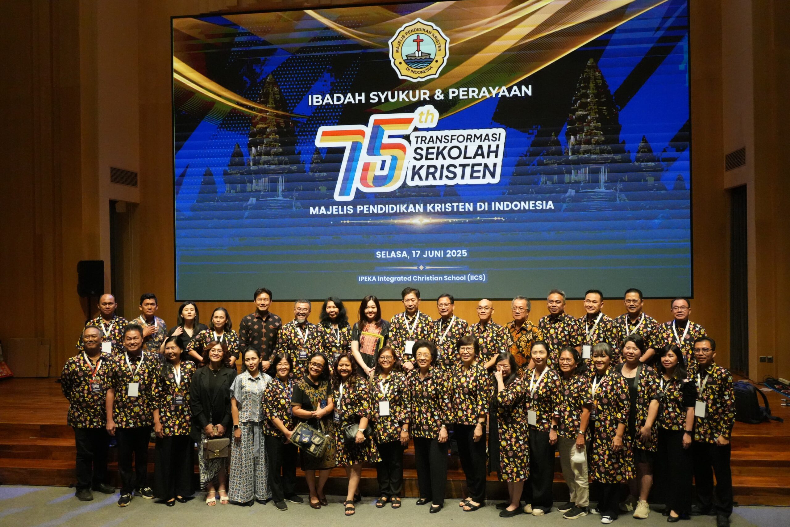 Meriah, Perayaan HUT -75 Majelis Pendidikan Kristen (MPK) Indonesia, Komitmen dalam Membangun Generasi Kristiani Berkualitas 2 IMG 20250618 WA0017 scaled