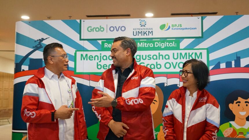 Kantor Cabang BPJS Ketenagakerjaan Jakarta Salemba menyatakan dukungan terhadap program “Rekrutmen Mitra Digital: Menjadi Pengusaha UMKM Bersama Grab!” yang digagas melalui kolaborasi antara Grab Indonesia dan Kementerian Koperasi dan UKM Republik Indonesia.