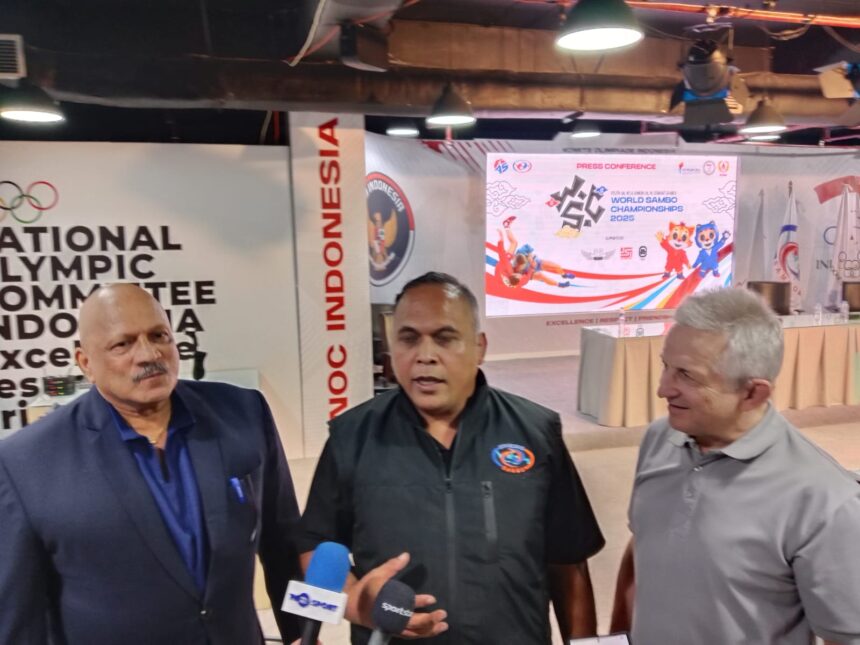 Pemerintah melalui Kementerian Pemuda dan Olahraga (Kemenpora) sangat mendukung Kejuaraan Dunia Sambo bertitel "Youth and Junior World Sambo Championships 2025" yang akan digelar di JSI Resort Mega Mendung, Bogor, Jawa Barat pada 1-6 Oktober 2025. Foto/ipol