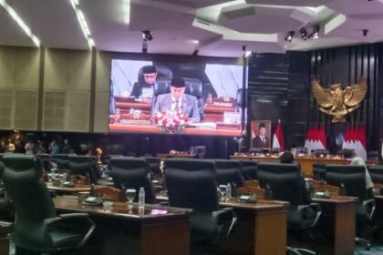 Rapat paripurna DPRD DKI Jakarta.(Foto Sofian/ipol.id)