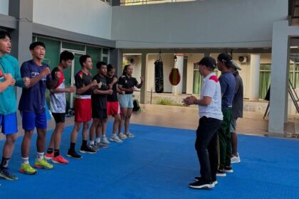 Dispora Kukar Membina Atlet Muda. Foto: Dok Humas