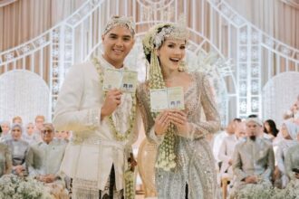 Momen akad nikah Al Ghazali dan Alyssa Daguise pada Senin, 16 Juni 2025. Foto: IG @alghazali7