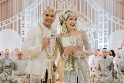 Momen akad nikah Al Ghazali dan Alyssa Daguise pada Senin, 16 Juni 2025. Foto: IG @alghazali7