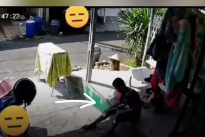 N seorang bocah yang berkebutuhan khusus di Ciputat, Tangsel mengalami penganiayaan oleh ibu kandung sendiri. Foto: Tangkap layar IG @medsoszone