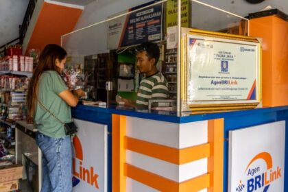 Salah satu agen BRILink. Foto: Dok BRI