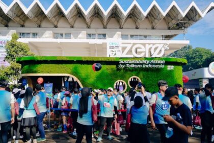 Booth GoZero% pada acara Digiland 2025. Foto: Telkom Indonesia
