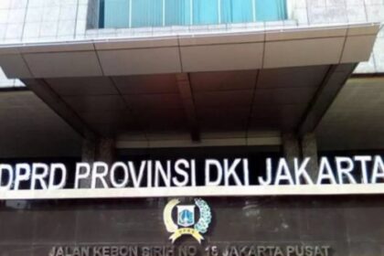 Gedung DPRD DKI Jakarta yang berada di kawasan Jakpus.(Foto dok ipol.id)