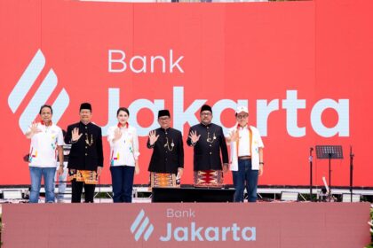 Peluncuran call name dan logo baru Bank DKI bertepatan HUT 498 tahun Jakarta.(Foto istimewa)