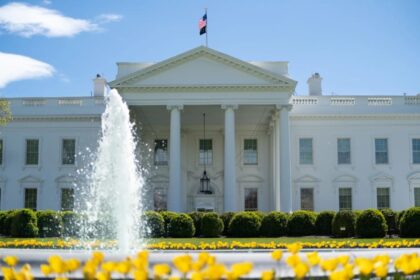 Gedung Putih di Washington, DC, Amerika Serikat. (
