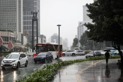 Hujan guyur Jakarta. Foto: Ist