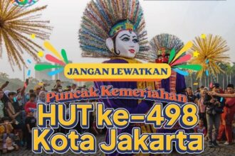 DKI Jakarta akan menggelar malam puncak perayaan Hari Ulang Tahun (HUT) ke-498 Kota Jakarta di Taman Lapangan Banteng, Jakarta Pusat, pada Minggu (22/6/2025). Foto: IG @dkijakarta
