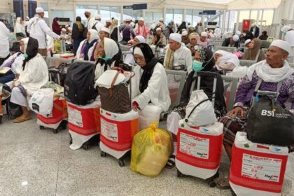 Jamaah haji Indonesia didominasi kaum emak-emak. Foto: MUI