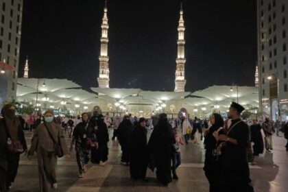 Masjid Nabawi di Madinah Arab Saudi. Foto: MUI
