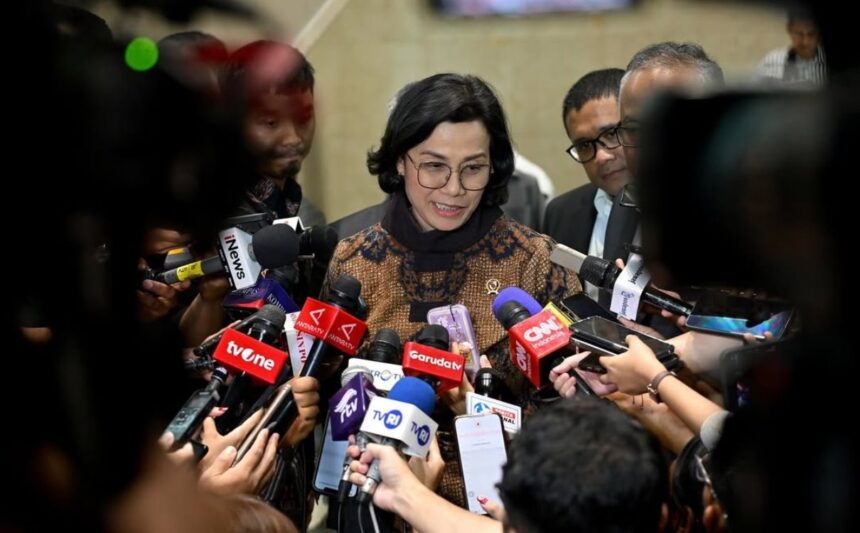Menteri Keuangan Sri Mulyani Indrawati