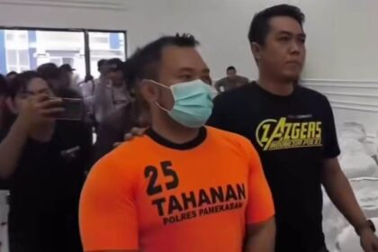Polisi cokok pelaku penganiayaan kurir ekspedisi di Pamekasan. Foto: Tangkapan layar Instagram @enjoypamekasan