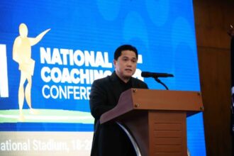 Ketua Umum PSSI, Erick Thohir,