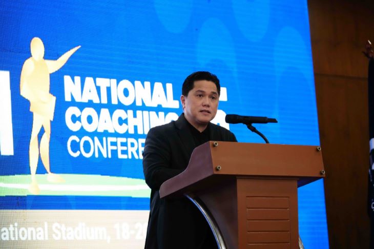 Ketua Umum PSSI, Erick Thohir,
