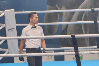 Wasit Tinju Asal Indonesia Boy Pohan Kembali Bertugas, di World Boxing Cup 2025 di Astana