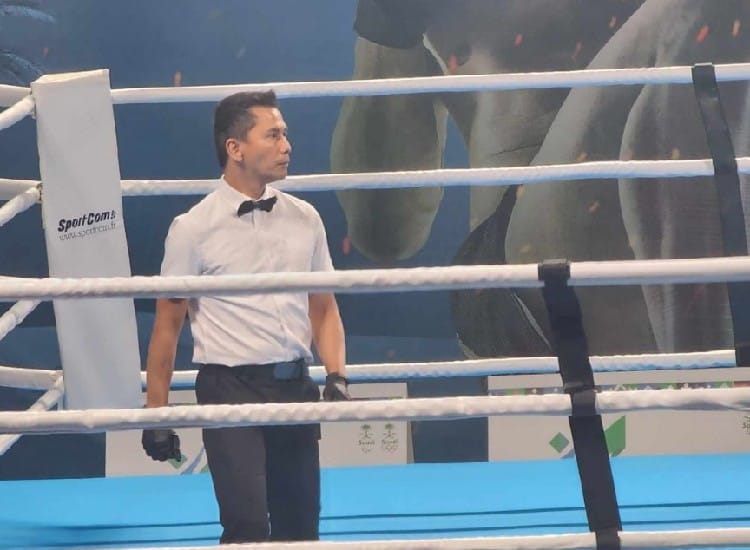 Wasit Tinju Asal Indonesia Boy Pohan Kembali Bertugas, di World Boxing Cup 2025 di Astana