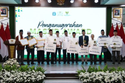 Wagub Rano Karno apresiasi Program Masjid Award 2025 Baznas Bazis DKI Jakarta. (dok. Baznas (Bazis )DKI Jakarta)